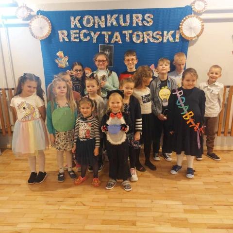 Wyniki konkursu recytatorskiego ,,Wiersze Juliana Tuwima"