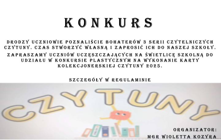 Konkurs!