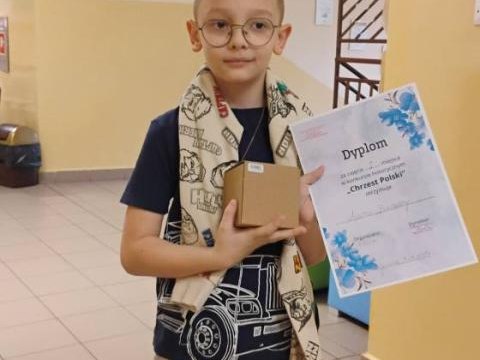 Udział naszych uczniów w konkursie plastycznym o Chrzcie Polski!