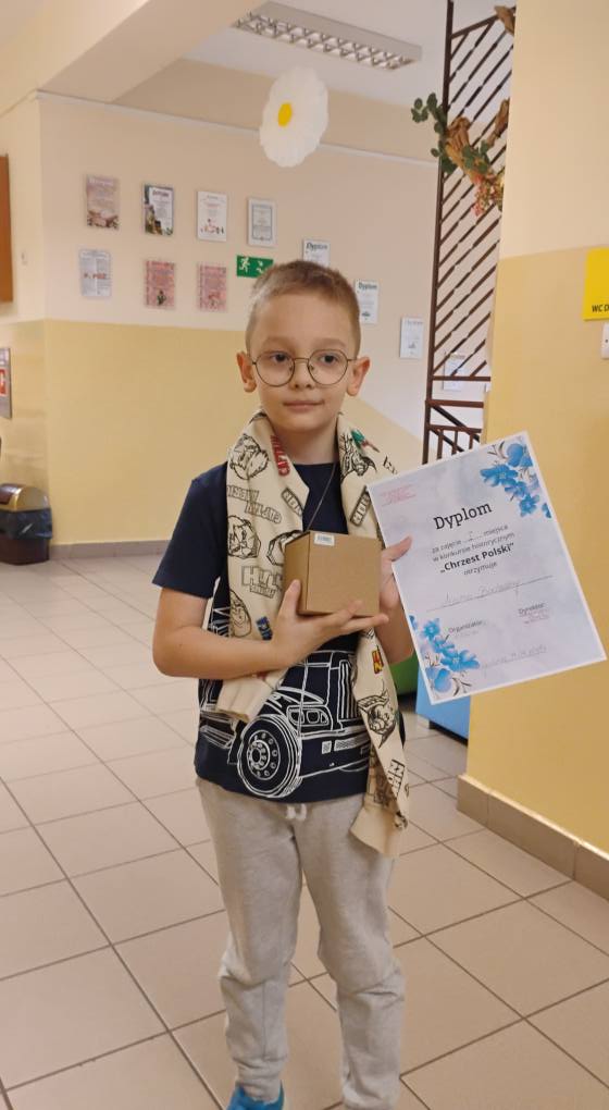 Udział naszych uczniów w konkursie plastycznym o Chrzcie Polski!