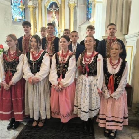 Sakrament Bierzmowania naszych ósmoklasistów!
