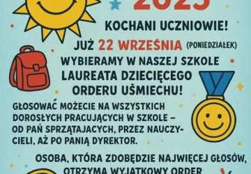Światowy Dzień Dziecięcego Orderu Uśmiechu 21.09.2025!