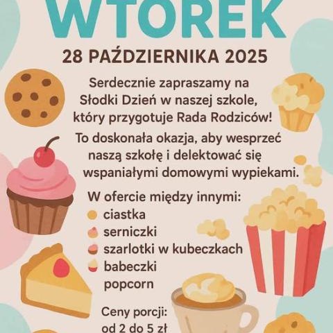 Słodki Wtorek - 28 października 2025 r.!