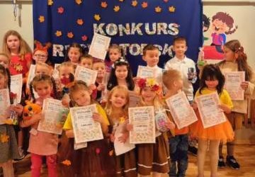 Wyniki konkursu recytatorskiego „Barwy jesieni w poezji dla dzieci”!