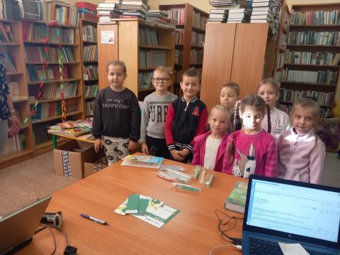 Pasowanie uczniów klasy I na czytelników!