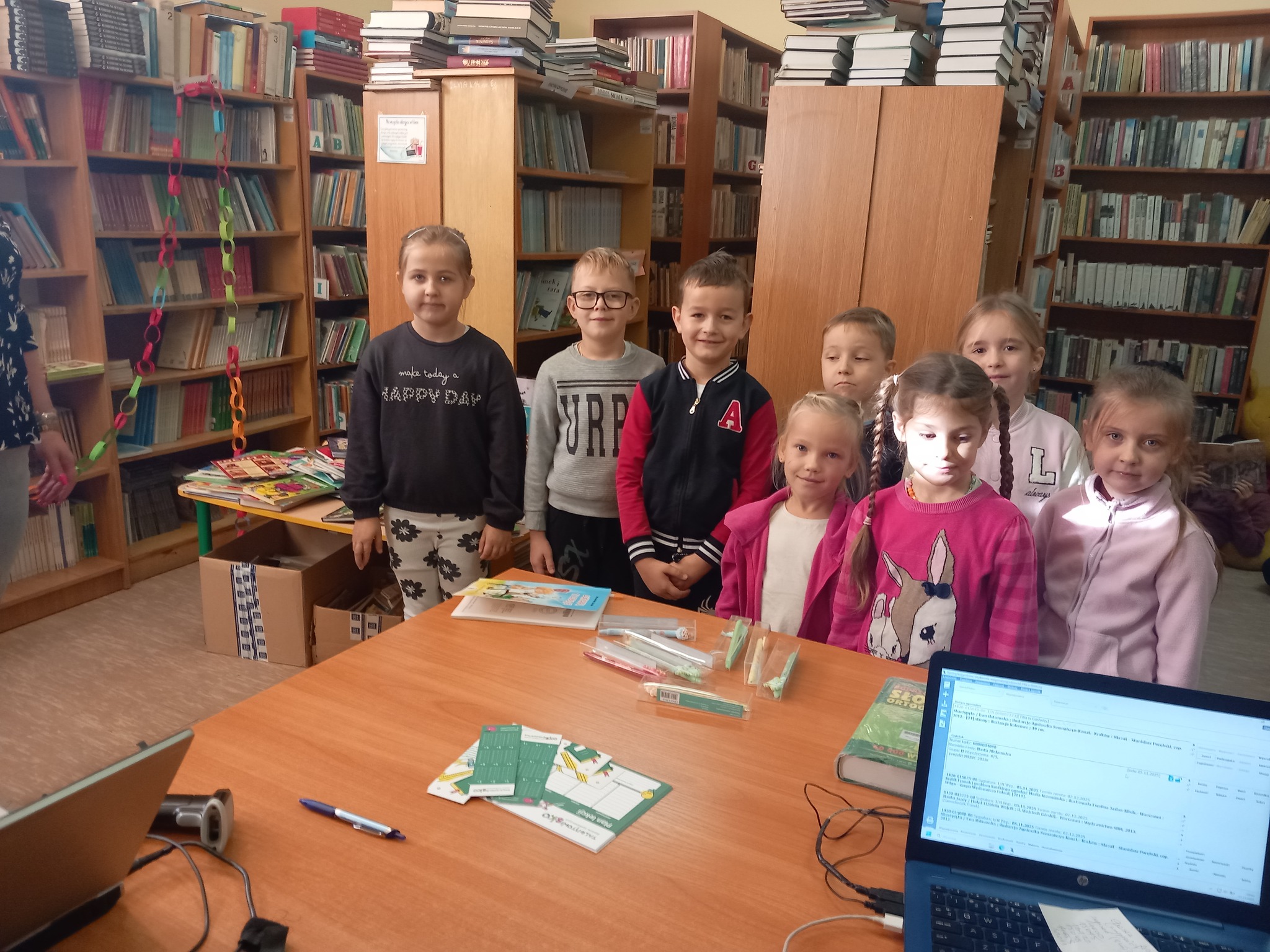 Pasowanie uczniów klasy I na czytelników!