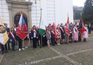 Udział Pocztu Sztandarowego w uroczystościach z okazji Narodowego Święta Niepodległości!