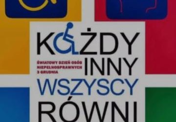 Międzynarodowy Dzień Osób z Niepełnosprawnością!