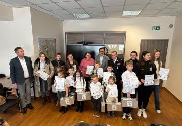 Gminne eliminacje Strażackiego Konkursu Plastycznego!