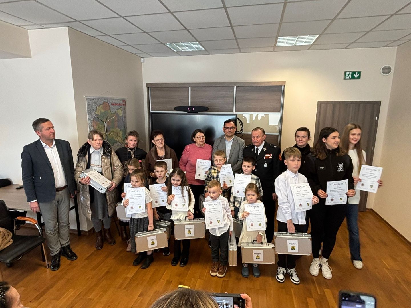 Gminne eliminacje Strażackiego Konkursu Plastycznego!