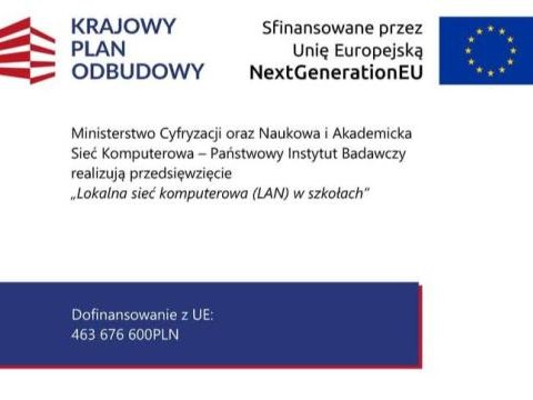 Modernizacja sieci LAN w szkołach Gminy Podegrodzie – KPO