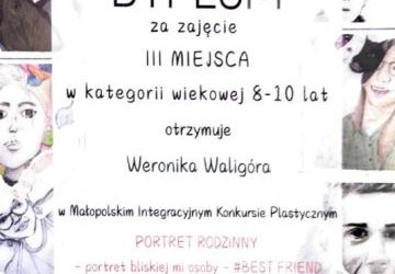 Kolejny sukces naszej uczennicy!