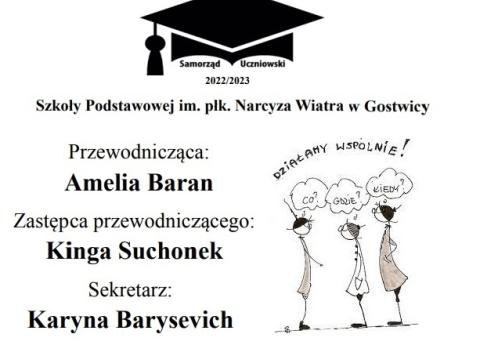Wyniki wyborów do Samorządu Uczniowskiego 2022/2023