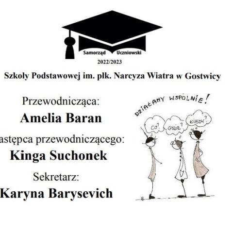 Wyniki wyborów do Samorządu Uczniowskiego 2022/2023