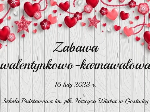 Zabawa karnawałowo-walentynkowa