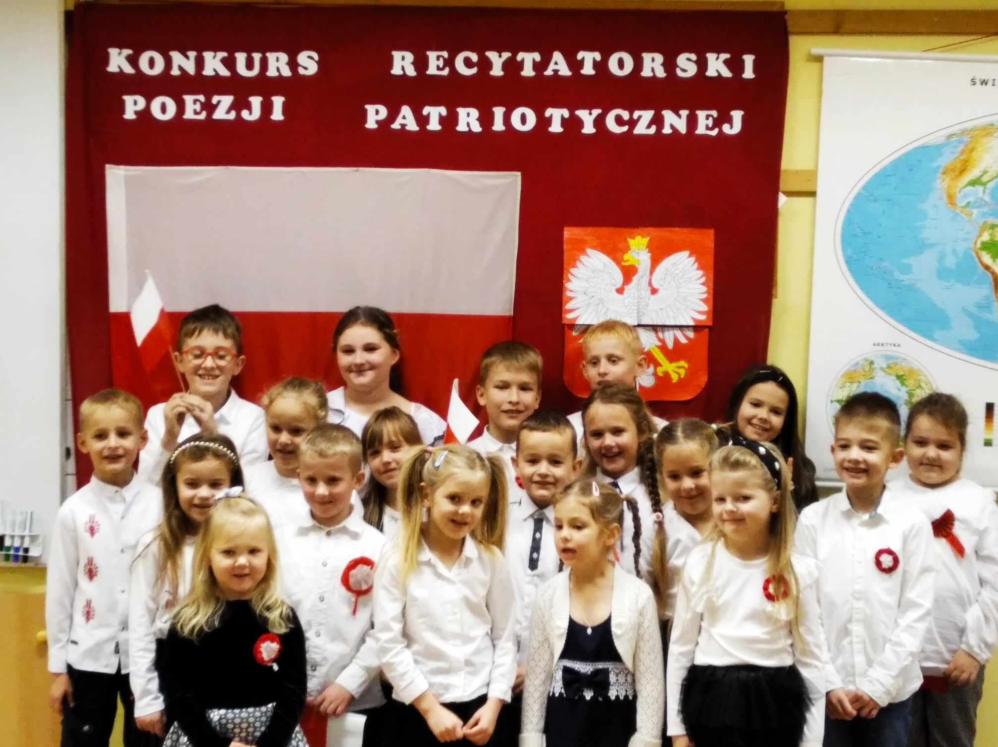 Rozstrzygnięcie Szkolnego Konkursu Recytatorski Poezji Patriotycznej