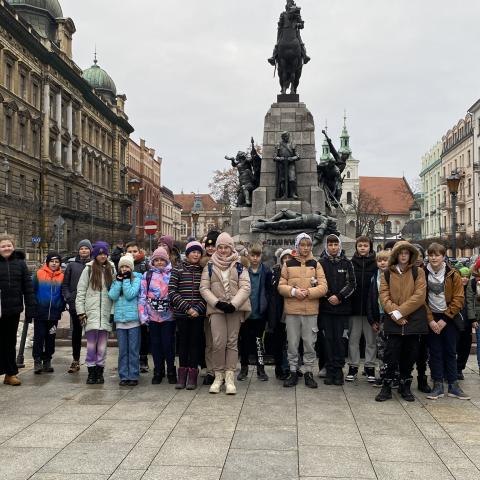 Wyjazd klas starszych do Krakowa