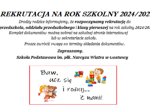 Rekrutacja 2024/2025