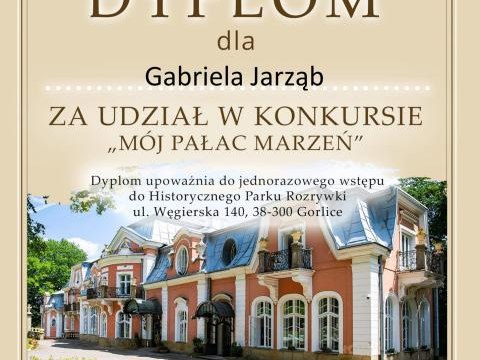 Ogólnopolski Konkurs  Plastyczny – „Mój Pałac Marzeń”