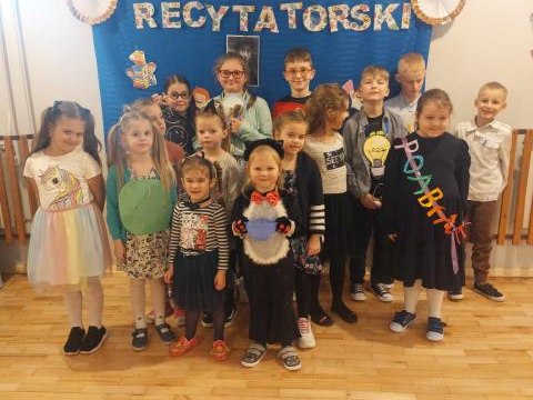 Wyniki konkursu recytatorskiego ,,Wiersze Juliana Tuwima"