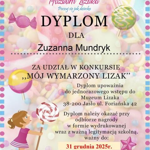 "Mój wymarzony Lizak"