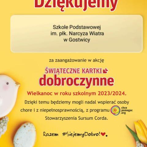 Kolejne akcje charytatywne: Świąteczna Paczka Dobra dla podopiecznych Sursum Corda i Świąteczne Kartki Dobroczynne - zakończone!!