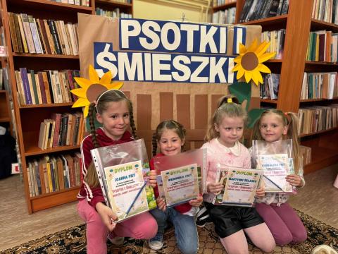 Pierwszy etap konkursu recytatorskiego pt. "Psotki i śmieszki Janiny Porazinskiej"