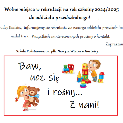 Rekrutacja 2024/2025