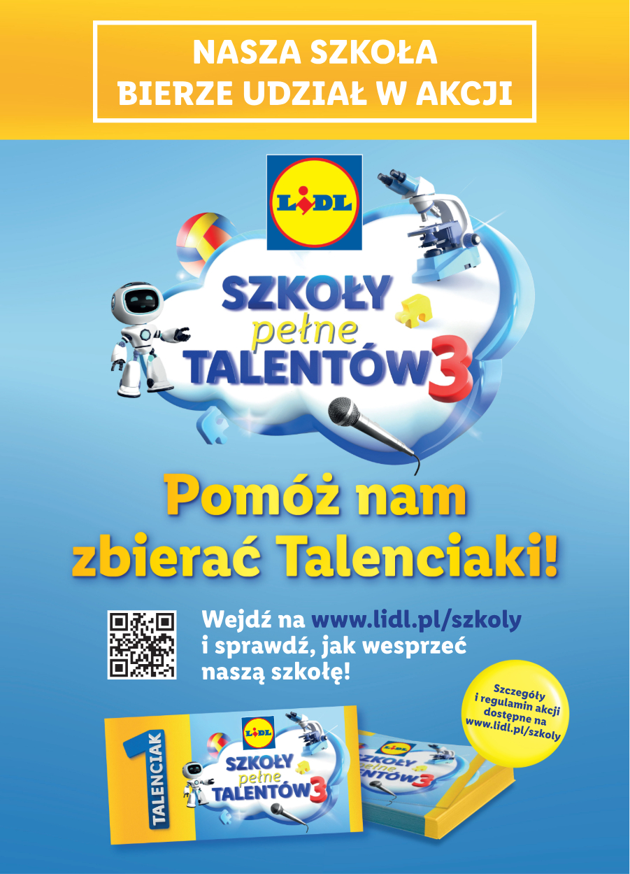 „Szkoła pełna talentów” Lidl !