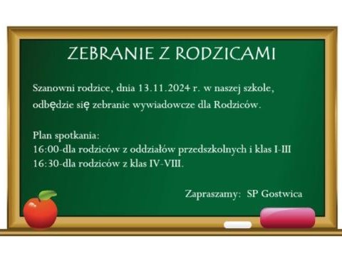 ZEBRANIE Z RODZICAMI