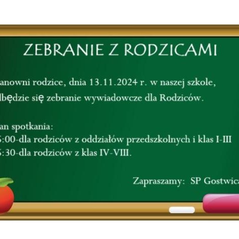 ZEBRANIE Z RODZICAMI