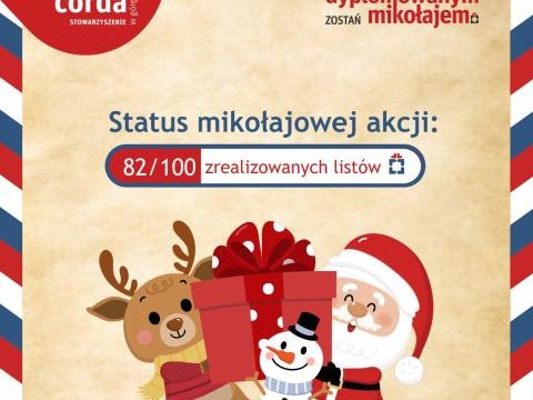 Zapraszamy do akcji charytatywnej „Zostań Dyplomowanym Mikołajem"