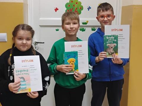 Sprawozdanie z konkursu czytelniczego „Moja książka”